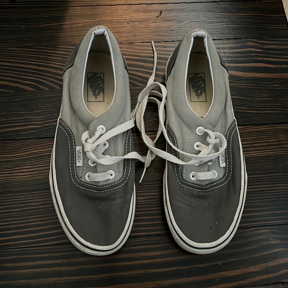Two-Tone Gray Vans